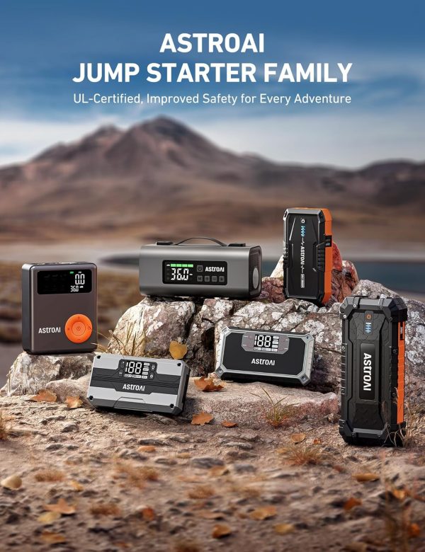 Big Summer Sale Limited Time Offer AED 99د.إ:AstroAI S8 Car Battery Booster Jump Starter Power Pack,1500A 12V Portable Car Jump Starter Power Bank for Up to 6.0L Petrol & 3.0L...