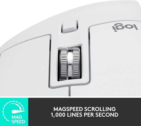 Limited-Time Sale for Summer Surprises AED 99د.إ: Logitech MX Master 3S - Wireless Performance Mouse with Ultra-fast Scrolling, Ergo, 8K DPI, Track on Glass, Quiet Clicks,...