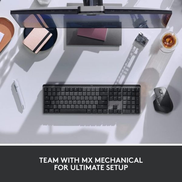 Limited-Time Sale for Summer Surprises AED 99د.إ: Logitech MX Master 3S - Wireless Performance Mouse with Ultra-fast Scrolling, Ergo, 8K DPI, Track on Glass, Quiet Clicks,...