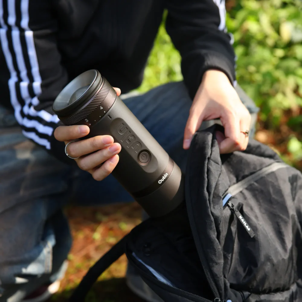 Limited-Time Sale for Summer Surprises AED 99د.إ:OutIn Fino Portable Electric Coffee Grinder,Adjustable Coffee Bean Grinder with 28 Precise Grind Setting,One-Button Burr Coffee...