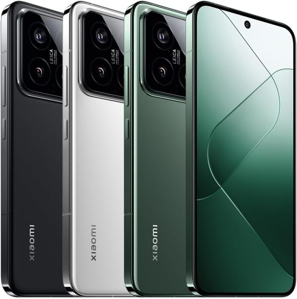 Xiaomi 14 5G (512GB + 12GB) (Global Version) Unlocked Worldwide (for Tmobile Mint Tello & Global) 50MP Triple Pro Leica Camera 6.36" 144Mhz (White)