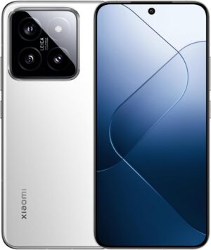 Xiaomi 14 5G (512GB + 12GB) (Global Version) Unlocked Worldwide (for Tmobile Mint Tello & Global) 50MP Triple Pro Leica Camera 6.36" 144Mhz (White)