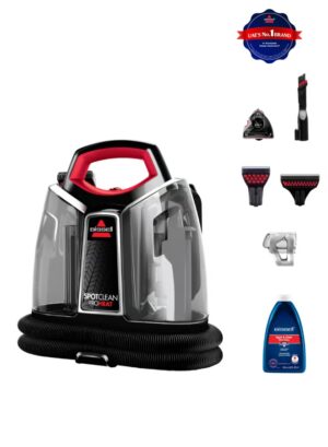 Spotclean Proheat 4720E Portable Cleaner With Powerful Suction & Heatwave Technology | Removes Tough Stains From Carpets, Furniture, Curtains & Car Interiors | 360 ml 330 W 4720E Black