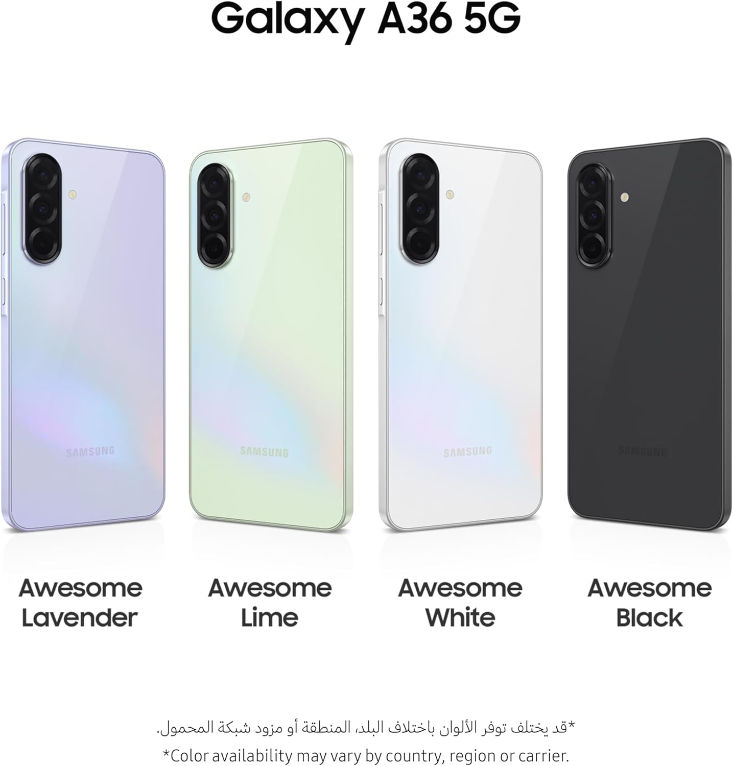 Samsung Galaxy A36 5G, Android Smartphone, 256GB Storage, 8GB RAM, Awesome Black, 6x OS Upgrades, Large Display, Octa-Core Processor - Image 3
