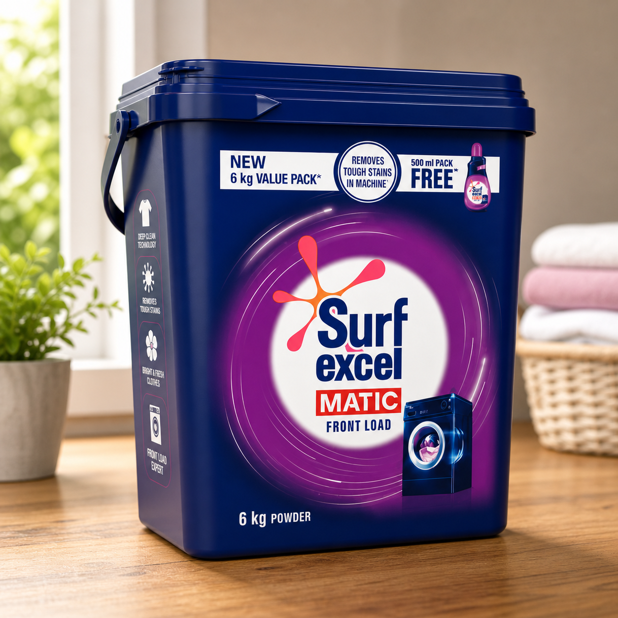 Surf Excel BrightWave Detergent 6KG - Image 2