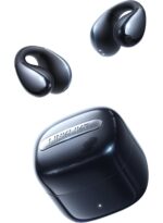 Linklike RingStar Air Open-Ear Wireless Headphones, Dual Device Connectivity, AI Noise-Cancelling Mic, 50+ Hrs Playtime, Quick Charge, All-Day Comfort Fit Earbuds for...